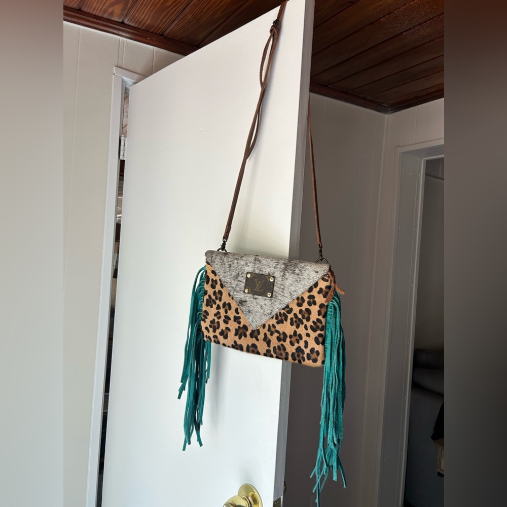 Lv inspired crossbody